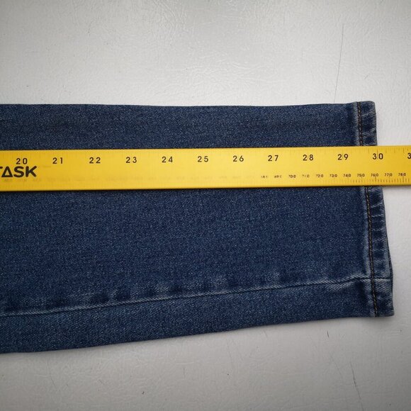 Levi's 512 Men's Size 32 Waist Medium Wash Slim Fit Blue Jeans - Picture 13 of 13